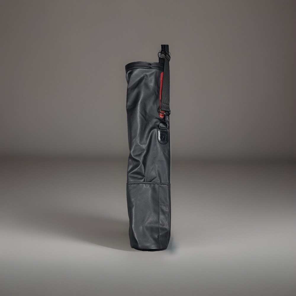 Taylormade Stealth x Seamus Golf Sunday Bag - Black Leather